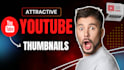 design attractive youtube thumbnail