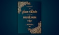 design wedding cards, magazine advertisement flyer, poster