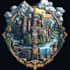 create design medieval fantasy game, rpg, mmo game logo