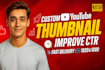 design attractive clickbait youtube thumbnail