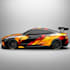 attractive racing car design