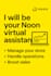 be your noon virtual assistant