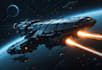 drawing a sci fi spaceship art