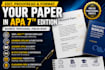 edit, proofread, and format your paper in apa 7th edition