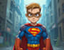 desing you as a superhero cartoon character