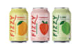 create minimal can label, beverage packaging design with 3d mockup