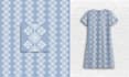 create a seamless pattern design for all over print on textile