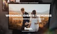 create a modern cinematic slideshow video for any event
