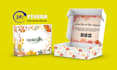 design a mailer box, subscription box, and bottle packaging with a 3d mockup