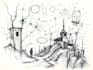 create a scribble sketch for authors, album covers and more
