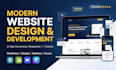 design or develop responsive framer or webflow website or do figma to framer