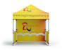 design canopy tent, flags,table cover