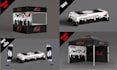design canopy tent, table cover, feather flag, tent