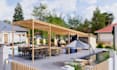 do realistic landscape design, garden design as a landscape architect