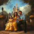 design a professional disney family portrait