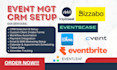 setup whova eventbrite organizer cvent bizzabo eventscase social tables CRM