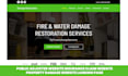 build public adjuster website insurance claim website property damage website