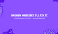 fix HTML, CSS, or javascript issues on your website