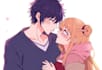 draw you anime couple art portrait