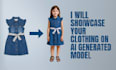 showcase your clothing on ai generated incluencer  model