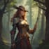 draw character illustration in fantasy style