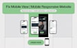 fix shopify mobile view, website responsive, mobile layout, layout issues