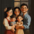 design a professional disney family portrait