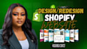 design shopify store design, shopify dropshipping store, stopify print on demand