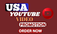 do organic usa youtube video promotion to real usa audience