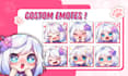 create custom emotes, animated emotes, sub badges, or bulk for twitch, stream