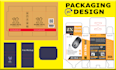 product packaging for rectangular magnetic hanging and shipping boxes