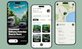 develop an ai logistics app, a delivery app, and a fleet management app