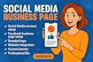 create, setup facebook business page setup social media account setup