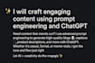 craft engaging content using prompt engineering