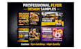 design premium brand posters and flyers designs