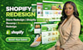 shopify redesign, store redesign, shopify revamp, ecommerce redesign, webdesign