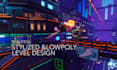 design stylised and lowpoly unity 3d game environment