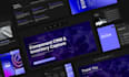 design power point presentation template modern and fully editable
