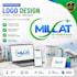 make modern, minimalist and premium logo design