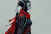 design fantasy and cyberpunk character