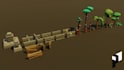 create low poly models