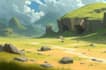 create concept art, fantasy landscapes, background scenes