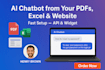 create ai chatbot from your pdfs, excel files, or website