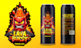 design creative beverage, beer, energy drink, soda can label