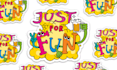 create unique funky cartoon style text illustration