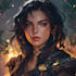create fantasy character portrait art