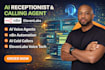 ai receptionist n8n ai calling agent ai cold caller ai voice agent elevenlabs