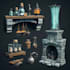 draw props and objects in 3d