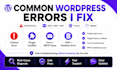 fix wordpress bugs critical errors and plugin conflicts