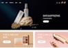 design cosmetics, skincare, spa, website with ecommerce functionality
